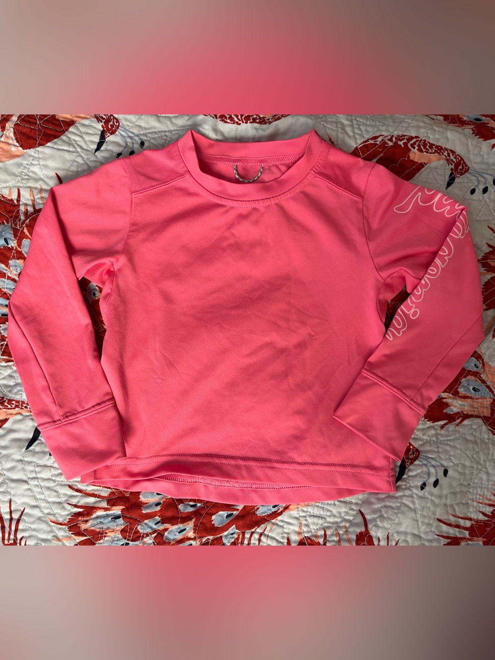 Patagonia Hot Pink Crewneck Capilene Tee
